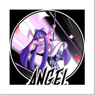 Dancing Angel Stocking Posters and Art